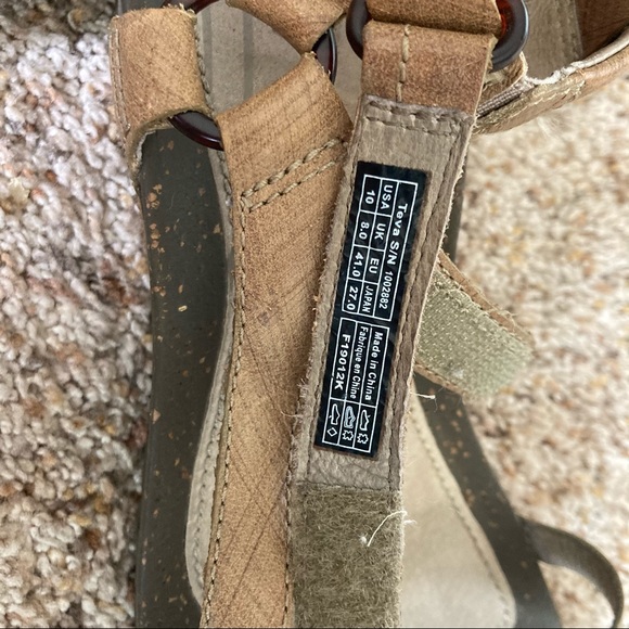 Teva sandal 10, tan/brown - Picture 3 of 7